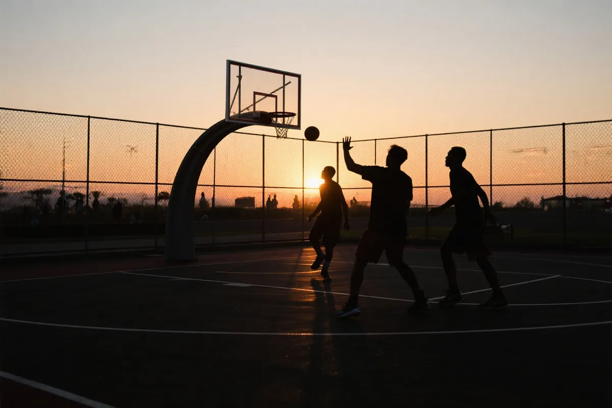 街头3x3篮球场景